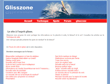 Tablet Screenshot of glisszone.com